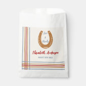 西素朴馬蹄赤ちゃんシャワー フェイバーバッグ (正面)