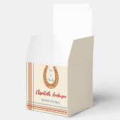 西素朴馬蹄赤ちゃんシャワー フェイバーボックス (オープン)