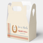 西素朴馬蹄赤ちゃんシャワー フェイバーボックス (オープン)