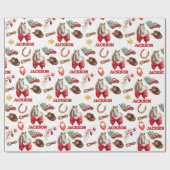 西素朴馬 ラッピングペーパー (フラット)