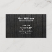 西素朴黒木粒 名刺 (裏面)