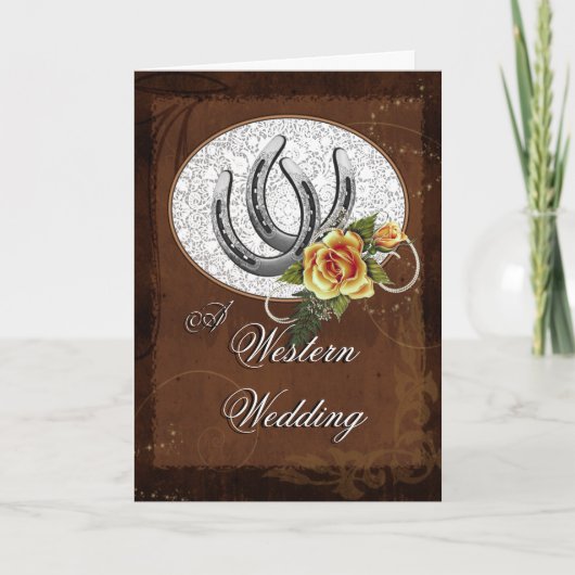 西結婚式招待状 招待状 (正面)