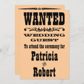 西結婚式招待状 招待状 (正面/裏面)