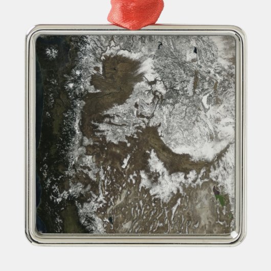 西統一された州 メタルオーナメント (正面)