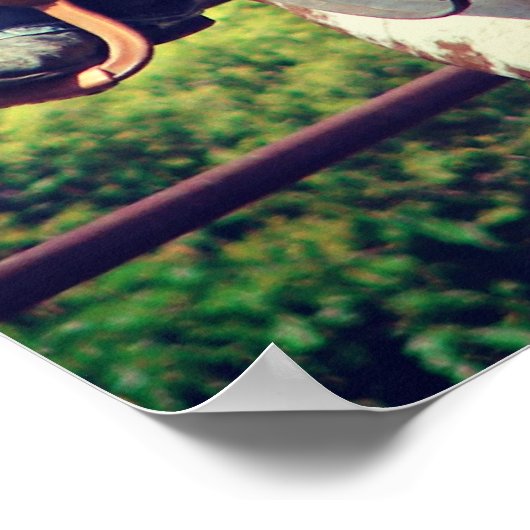 西絵を描馬 ポスター (角)