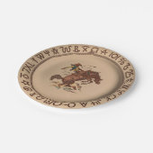 西行け！-お皿 ペーパープレート (アングル)