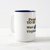 西誇りを持ったバージンマグカップになる ツートーンマグカップ (正面左)