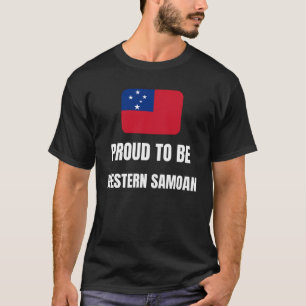 西誇りを持った方サモア人になる Tシャツ