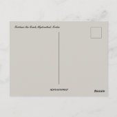 西谷馬墓ハイデラバードインド ポストカード (裏面)