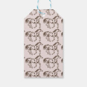 西部でジェンダーリビール カウボーイ？それともカウガール？ ギフトタグ (裏面)