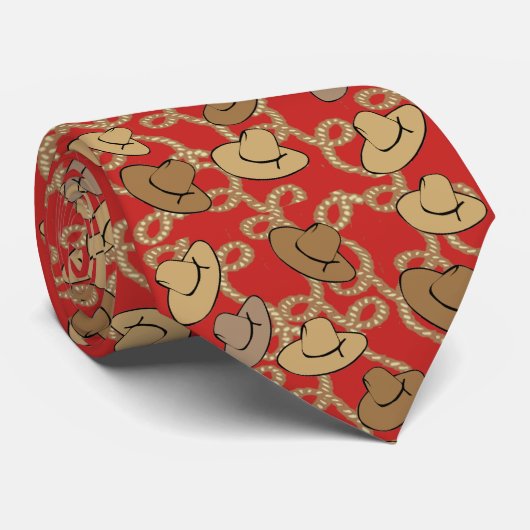 西部のカウボーイおよび投げ縄のネクタイ ネクタイ (ロール)