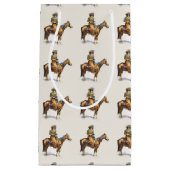 西部のカウボーイのギフトバッグ スモールペーパーバッグ (正面)