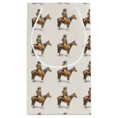 西部のカウボーイのギフトバッグ スモールペーパーバッグ (裏面)