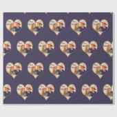 西部のカウボーイの女性のカーボーイのカップルの最高のな願い ラッピングペーパー (フラット)