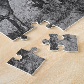 西部のカナダ、c.1のネイティブアメリカンのクリー族の人々 ジグソーパズル (側面)