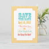 西部のカーニバル-日付の黄色を救って下さい セーブザデート (スタンド正面)