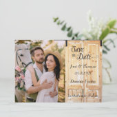 西部のカ素朴ントリー写真が日付を救う 招待状 (スタンド正面)