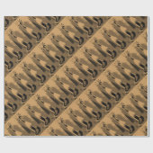 西部のギフトの包装紙の拍車 ラッピングペーパー (フラット)