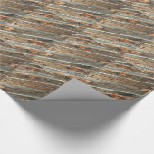 西部のギフトの包装紙の納屋木 ラッピングペーパー (角)