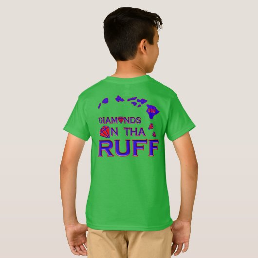 西部のサモア Tシャツ (裏面フル)