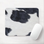 西部のスタイルの革靴の黒いですか白写真 マウスパッド (マウス)