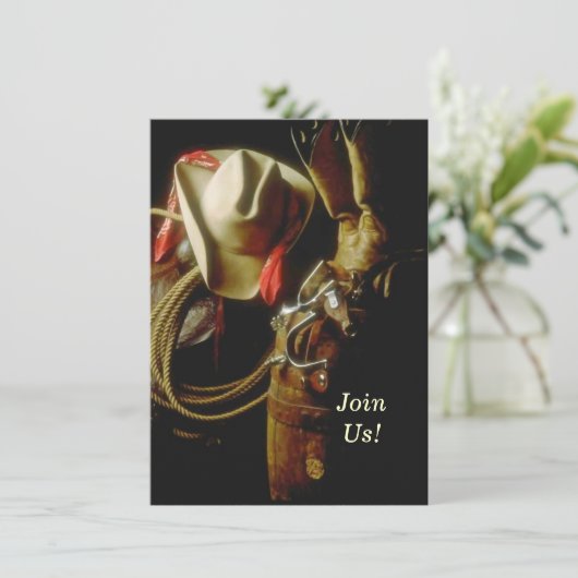 西部のテーマのマイル標石の誕生会を催すこと 招待状 (スタンド正面)