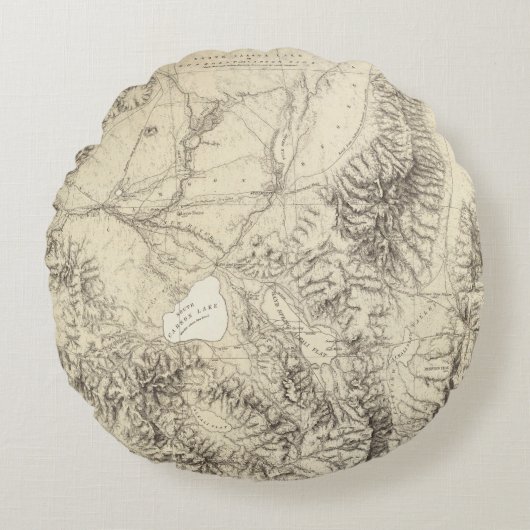 西部のネバダ ラウンドクッション (正面)