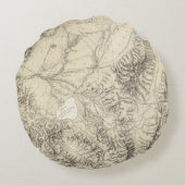 西部のネバダ ラウンドクッション (裏面)