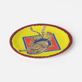 西部のパーティーのBullのライダー・プレート ペーパープレート (アングル)