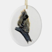 西部のヤマアラシのオーナメント セラミックオーナメント (右)