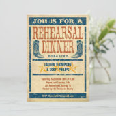 西部のリハーサルの夕食の招待状 招待状 (スタンド正面)