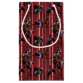 西部のロデオのイベントのギフトバッグ スモールペーパーバッグ (裏面)