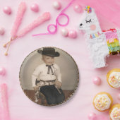 西部のヴィンテージのカウボーイの子供のパーティーのプレート ペーパープレート (パーティー)