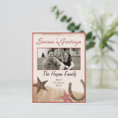 西部の休日の写真の郵便はがき シーズンポストカード (スタンド正面)