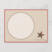 西部の休日の写真の郵便はがき シーズンポストカード (裏面)