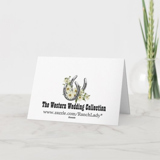 西部の保存日付 案内状 (裏面)