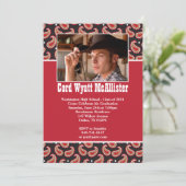 西部の卒業の招待状 招待状 (スタンド正面)