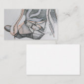 西部の名刺、カウボーイ・ブーツの名刺 名刺 (正面/裏面)