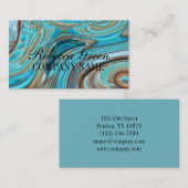 西部の国のターコイズは水の色 名刺 (正面/裏面)