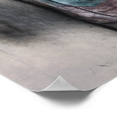 西部の国のデイジーバーンウッドカウボーイブーツ ポスター (角)