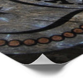 西部の国スタンピードホースカウボーイロデオ ポスター (角)