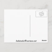 西部の壁-エルサレム ポストカード (裏面)