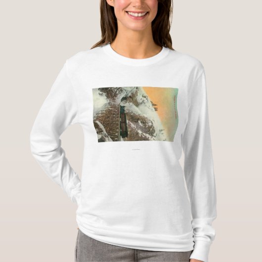 西部の太平洋およびユーコン準州RRのトンネル Tシャツ (正面)