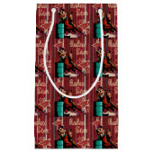 西部の女性のカーボーイのギフトバッグのロデオのバレルのレーサー スモールペーパーバッグ (正面)