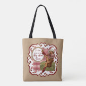 西部の女性のカーボーイはあなたの大きい女の子のブーツ2のトートを置きました トートバッグ (裏面)