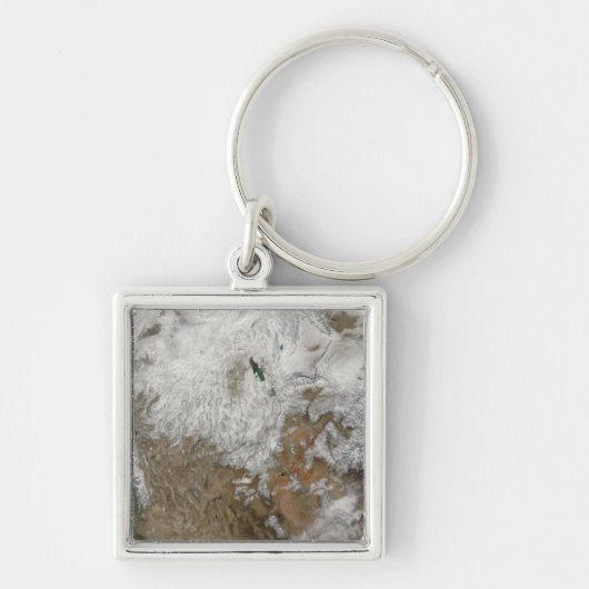 西部の州の衛星表統一された示 キーホルダー (正面)