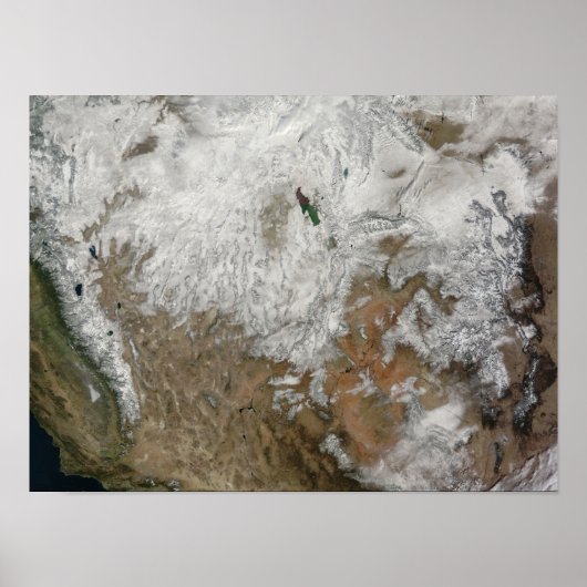 西部の州の衛星表統一された示 ポスター (正面)