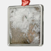 西部の州の衛星表統一された示 メタルオーナメント (左)