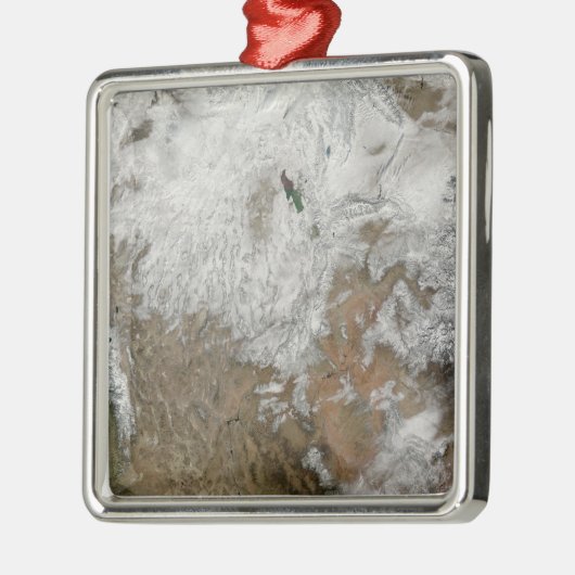 西部の州の衛星表統一された示 メタルオーナメント (左)