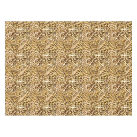 西部の干し草ベールプリントのテーブルクロス テーブルクロス (正面(横))